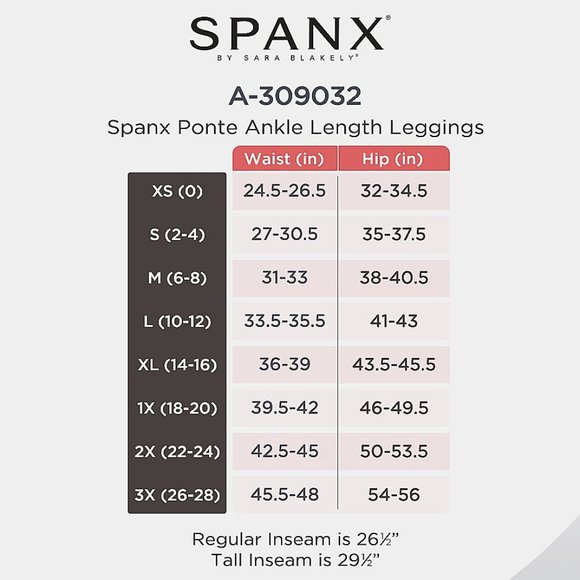 Women's Ponte Ankle Length Leggings - Black - Picture 3 of 6